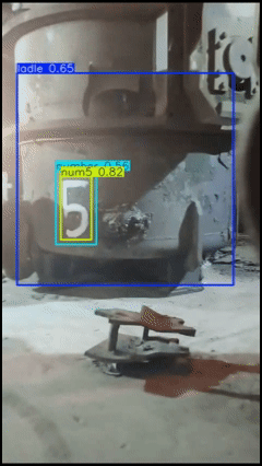 Ladle detection demo